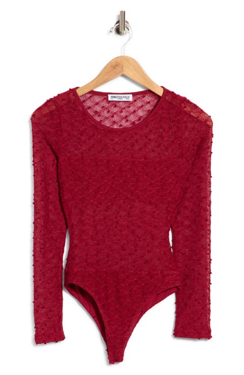 Harly Sheer Long Sleeve Bodysuit