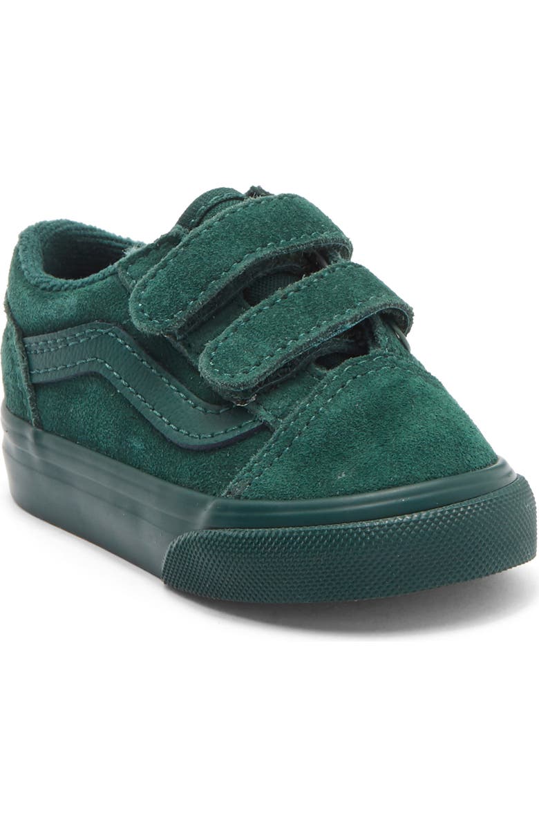 Vans Old Skool V Suede Sneaker, Main, color, Suede Emerald