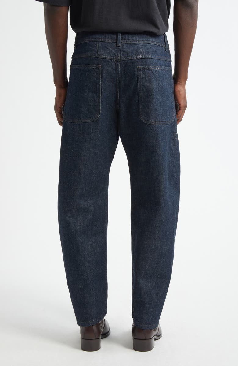 Lemaire Twisted Seam Workwear Jeans, Alternate, color, Denim Indigo