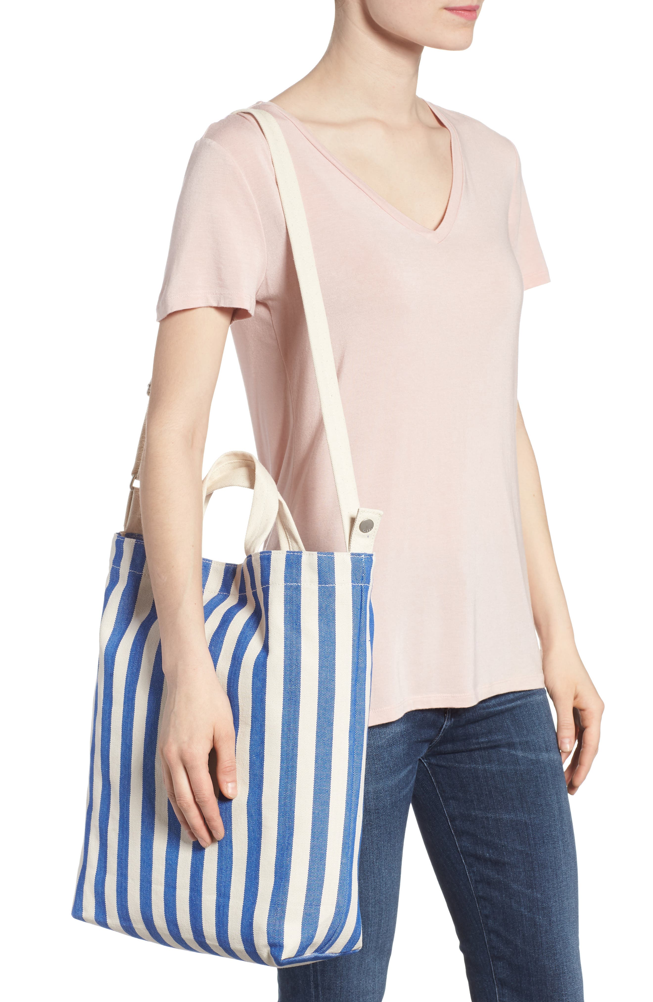 Baggu 'Duck Bag' Canvas Tote, Alternate, color, 