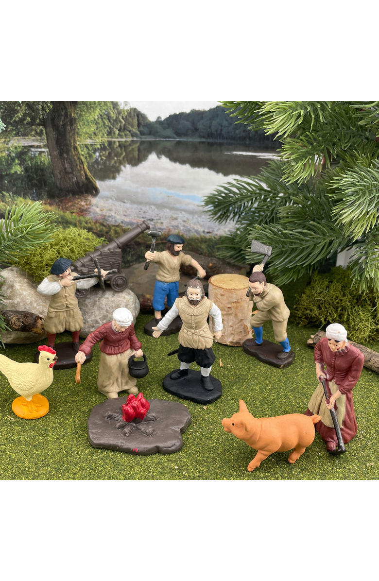 Safari Ltd. Jamestown Settlers Toy, Alternate, color, NO COLOR