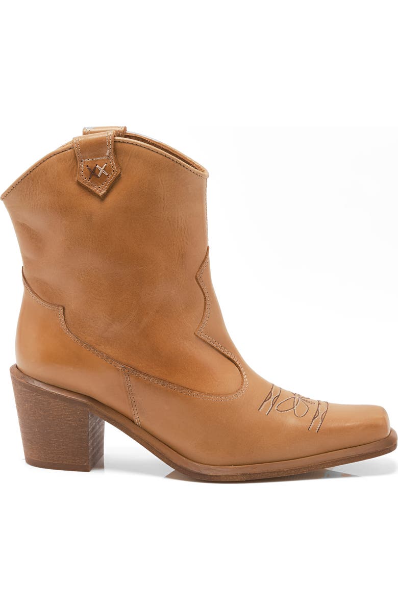 Free People Wandering Western Boot, Alternate, color, Toffee Leather