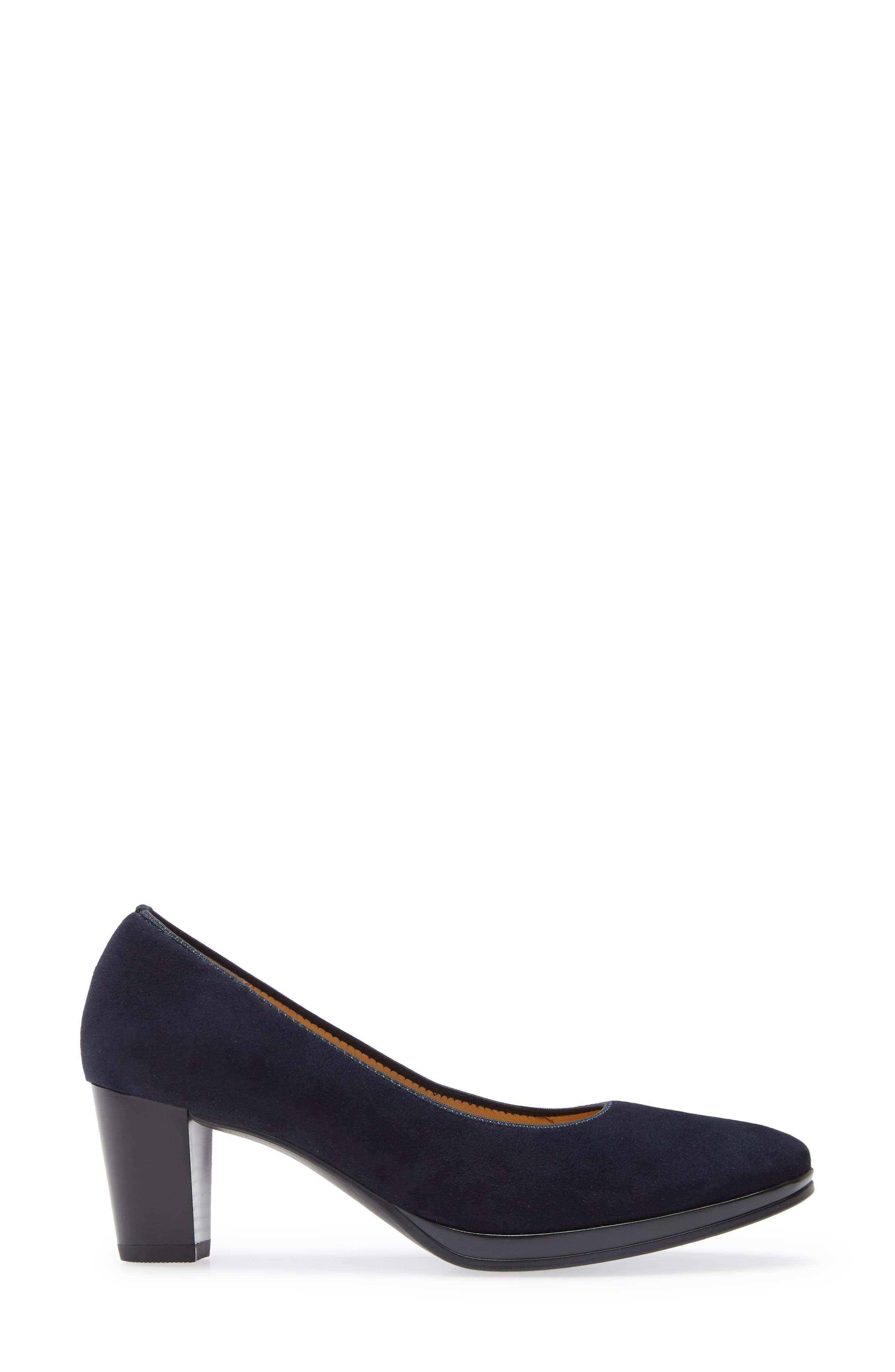 ara Ophelia Pump, Alternate, color, Blue Suede