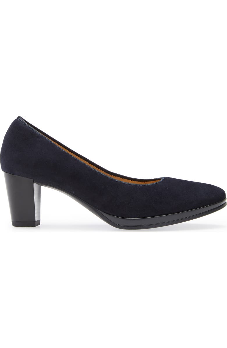 ara Ophelia Pump, Alternate, color, Blue Suede