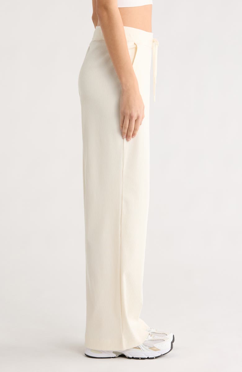 Beyond Yoga Breathe Easy Corduroy Drawstring Waist Pants, Alternate, color, Dove