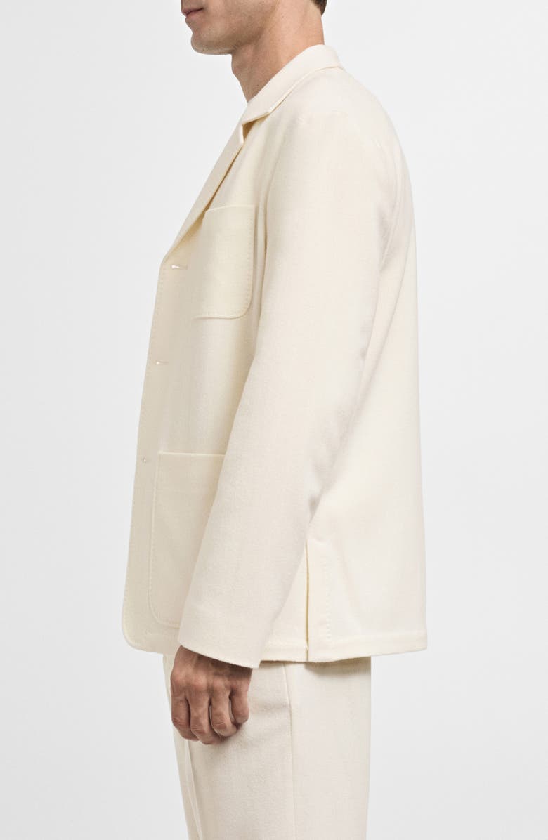 MANGO Slim Fit Wool Blend Sport Coat, Alternate, color, 