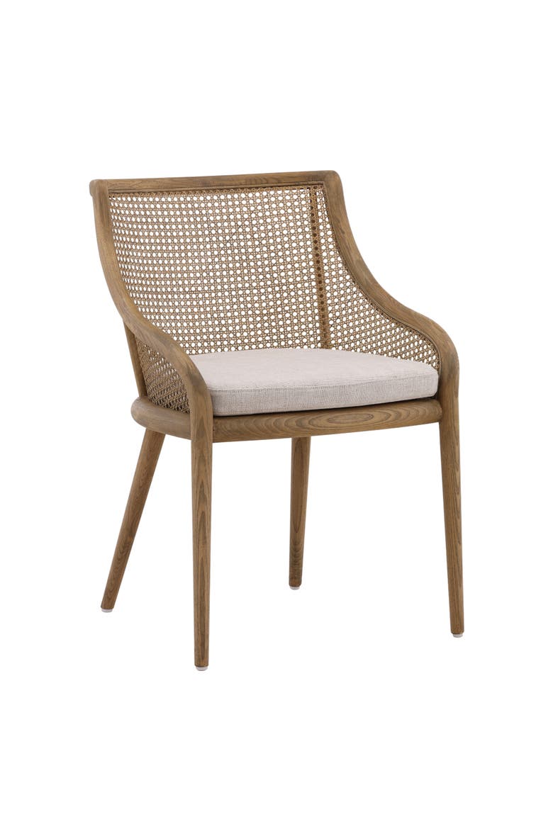 August Cane Dining Chair, Main, color, Natural
