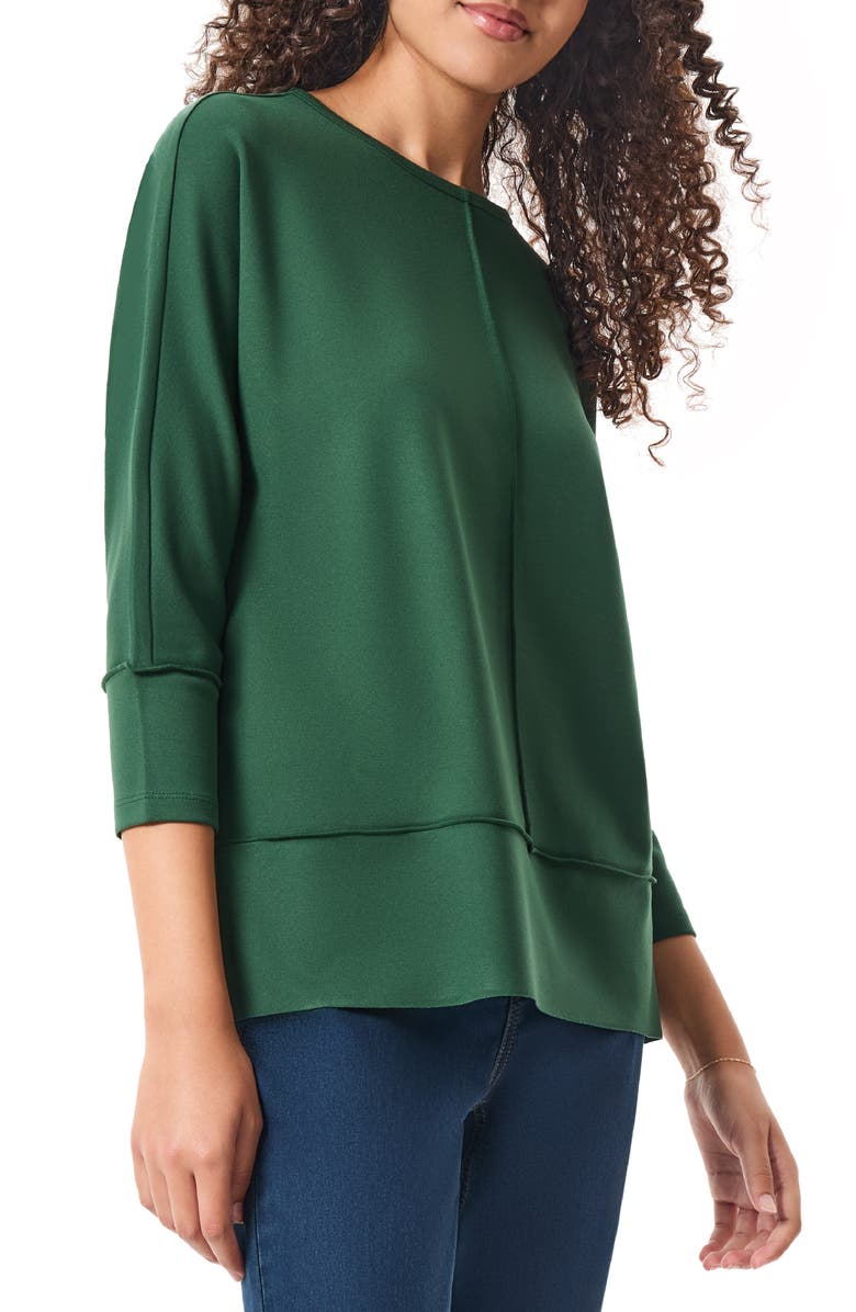 Jones New York Serenity Knit Dolman Sleeve Top, Alternate, color,