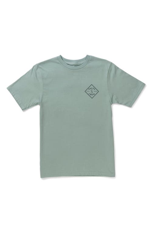 Salty Crew Kids' Tippet Cotton Graphic T-shirt In Mackerel