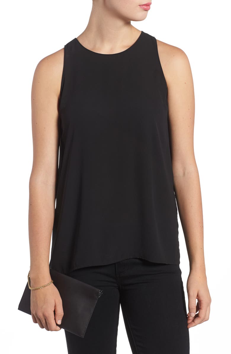 Skagen Leather Wristlet, Alternate, color, 