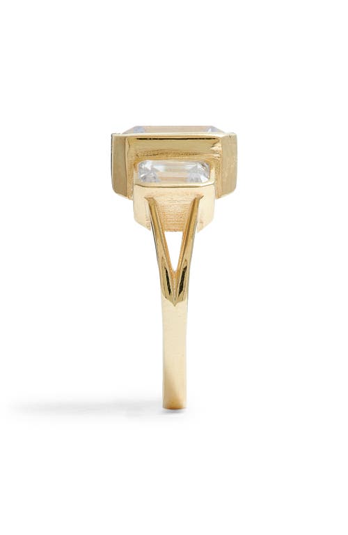 Shymi Cubic Zirconia Ring In Gold