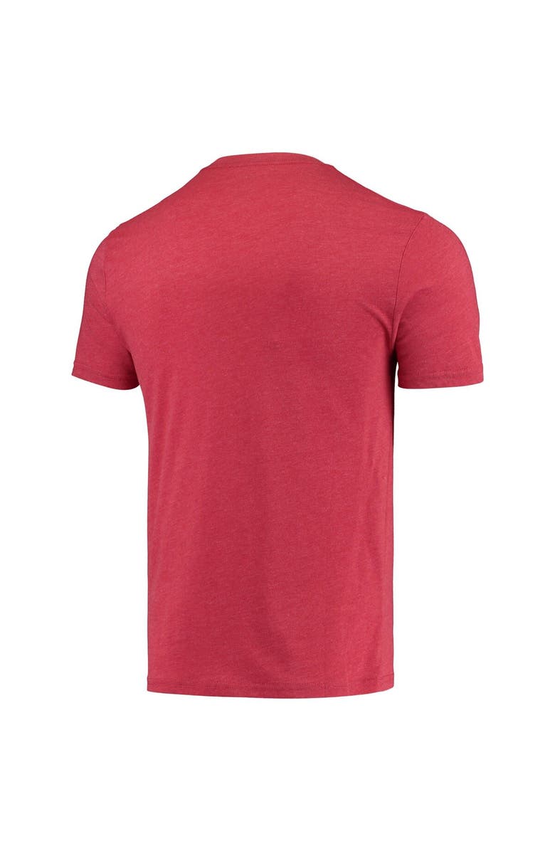 CONCEPTS SPORT Men's Concepts Sport Heathered Charcoal/Crimson Indiana Hoosiers Meter T-Shirt & Pants Sleep Set, Alternate, color, 