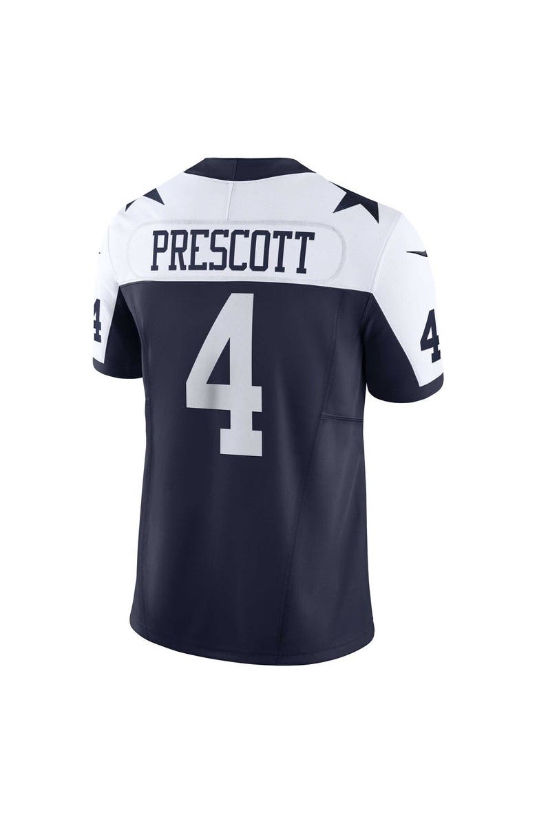 Nike Men's Nike Dak Prescott Navy Dallas Cowboys Vapor F.U.S.E. Limited Jersey, Alternate, color, Navy