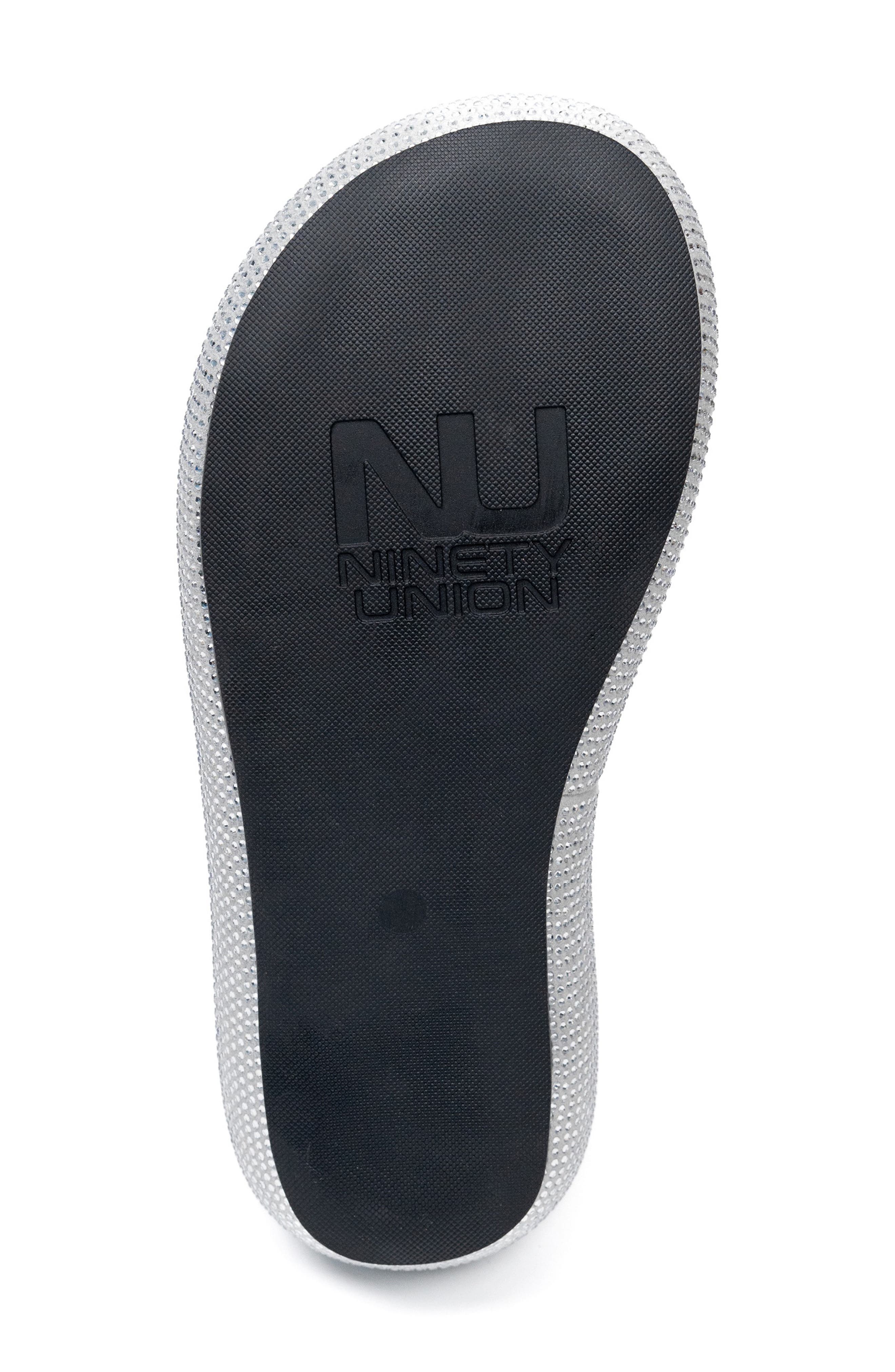 NINETY UNION Blingar Slide Sandal, Alternate, color, Silver