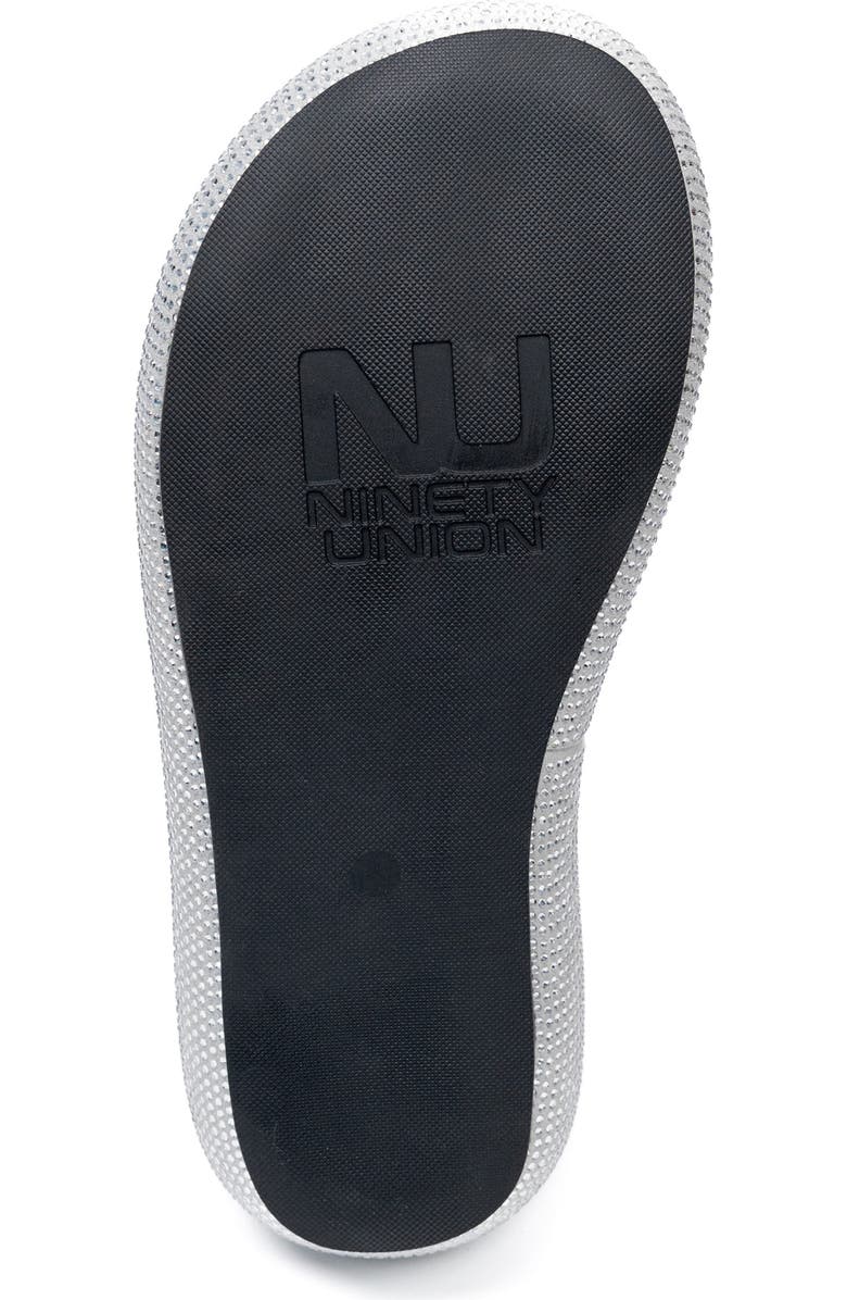NINETY UNION Blingar Slide Sandal, Alternate, color, Silver
