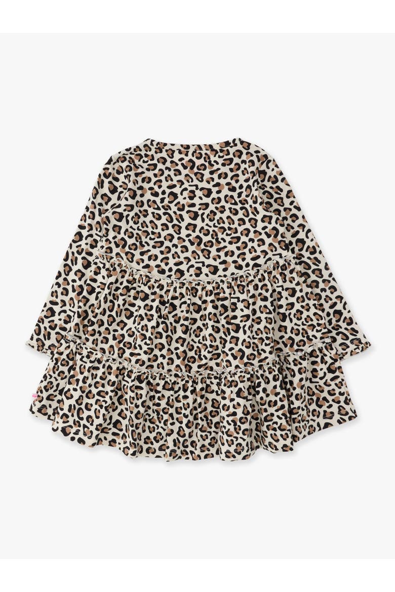 Knit Ruffle Tiered Tunic, Alternate, color, Classic Leopard