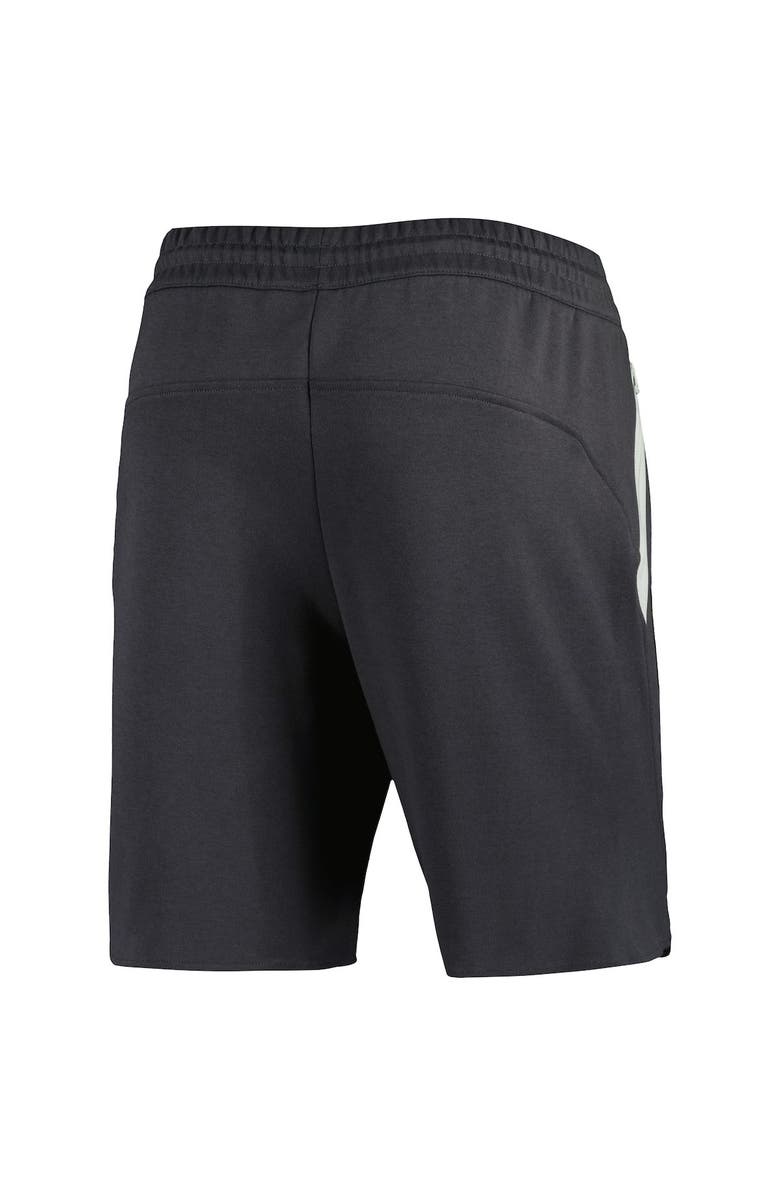 adidas Men's adidas Black Nashville SC 2023 Player Travel Shorts, Alternate, color, Charcoal