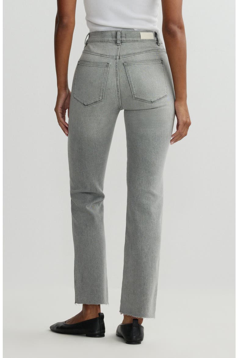Halle Straight Instasculpt™ High Rise Jeans, Alternate, color, LIGHT SMOKE