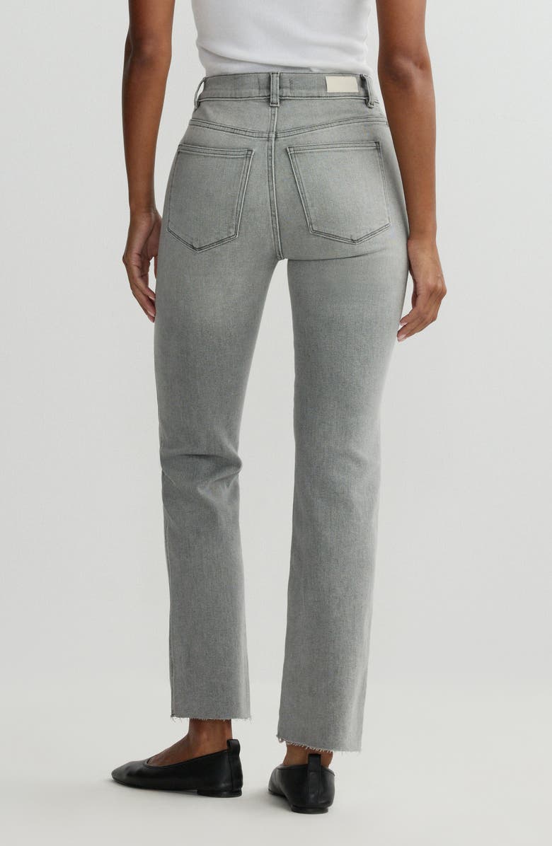 DL1961 Halle Straight Instasculpt<sup>™</sup> High Rise Jeans, Alternate, color, Light Smoke
