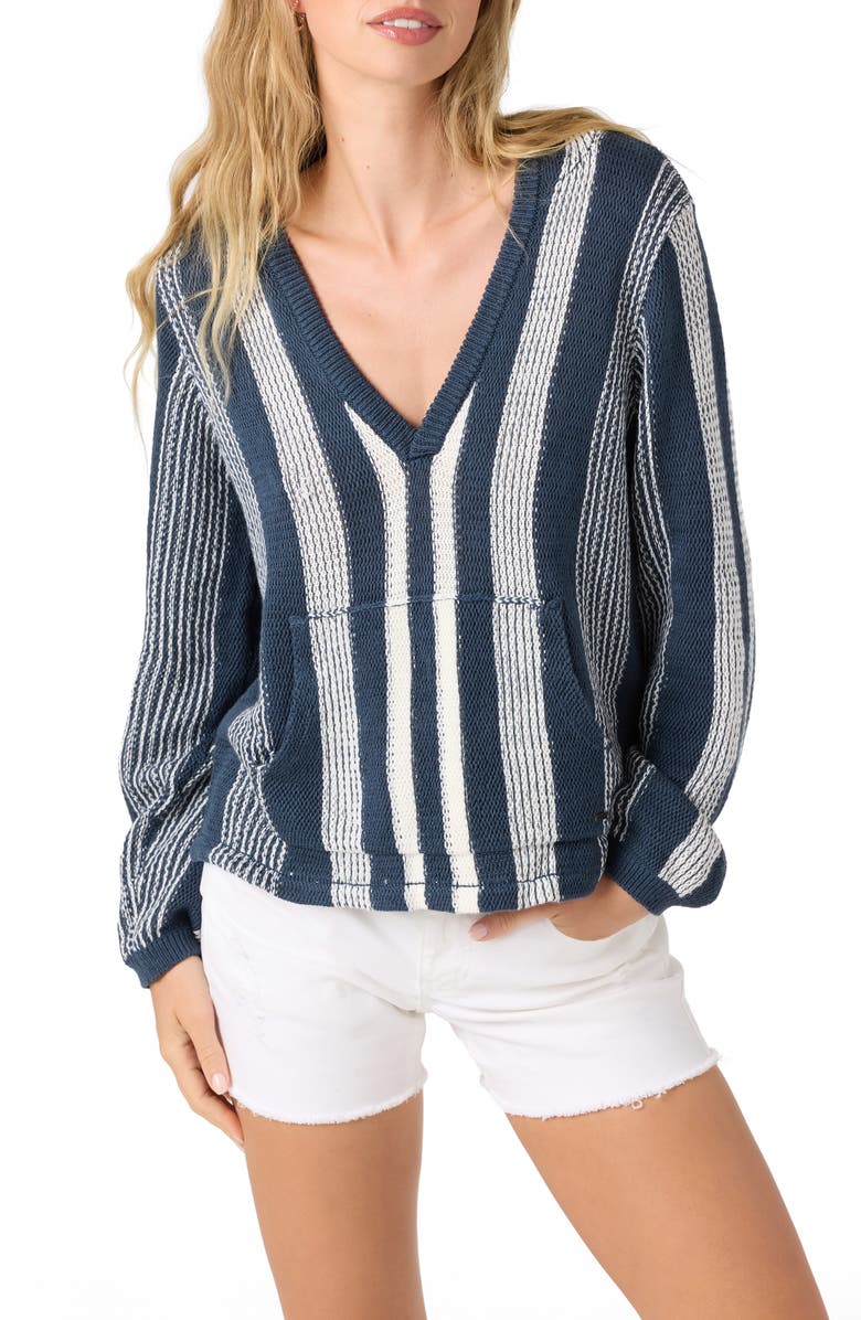 O'Neill Catamaran Stripe Hoodie, Main, color, Slate