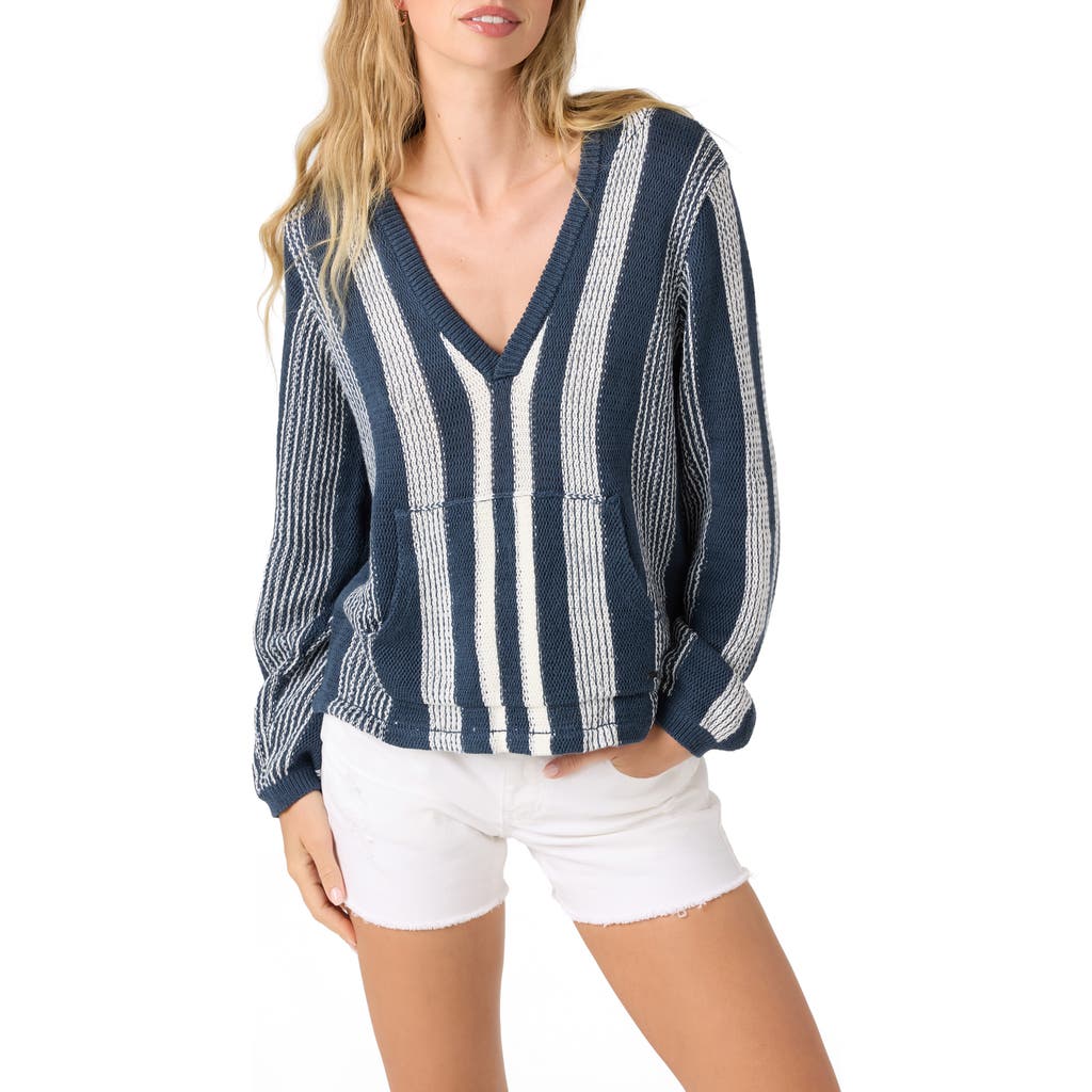 O'neill Catamaran Stripe Hoodie In Blue