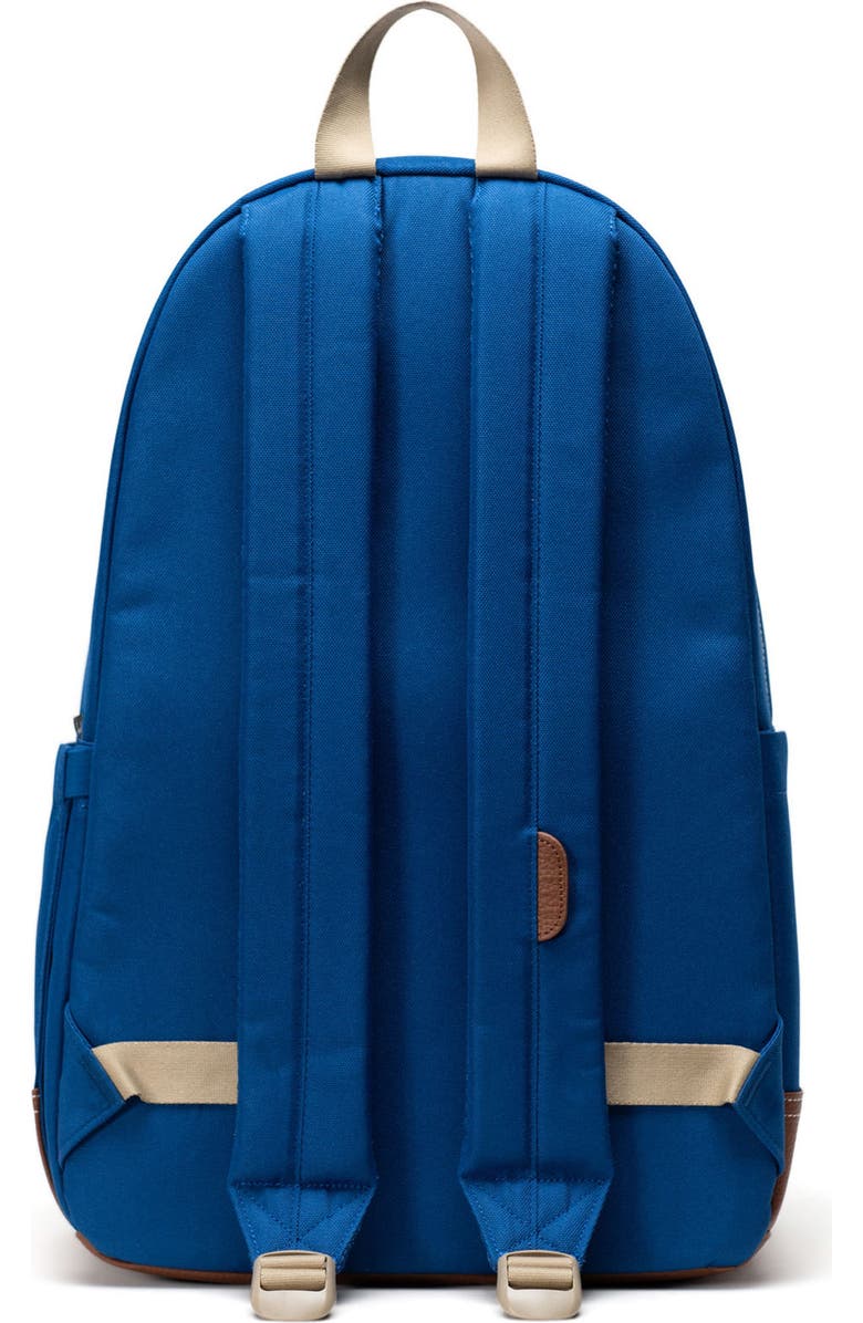 Herschel Supply Co. Heritage Backpack, Alternate, color, True Blue/Tan/White Stitch