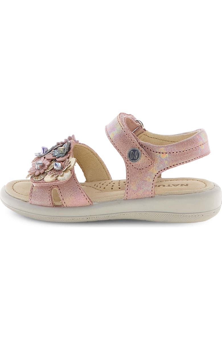 Naturino Brahma Appliqué Sandal, Alternate, color, Pink