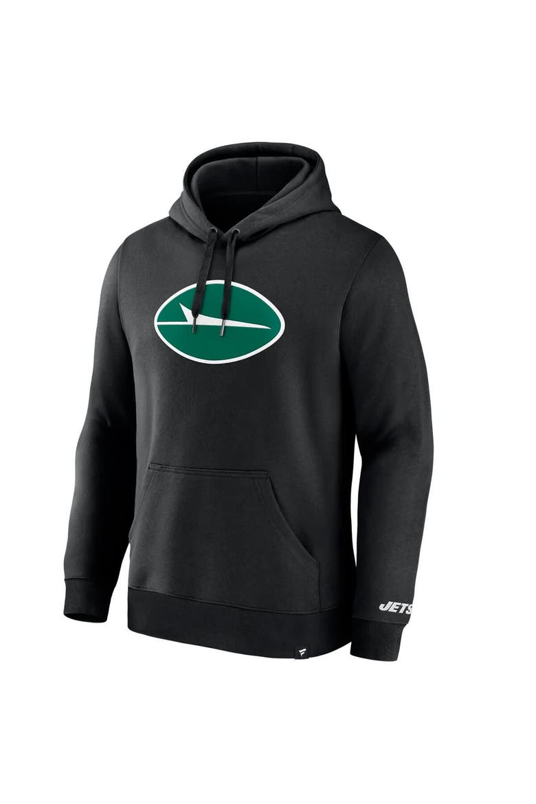 Men's Fanatics  Black New York Jets Legacy Fleece Pullover Hoodie, Alternate, color, Black