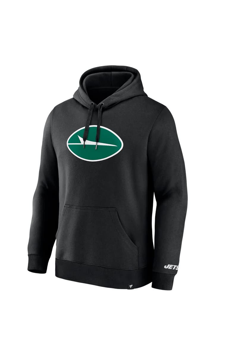 FANATICS Men's Fanatics  Black New York Jets Legacy Fleece Pullover Hoodie, Alternate, color, Black