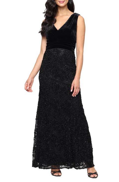 Embellished Sleeveless Mermaid Gown