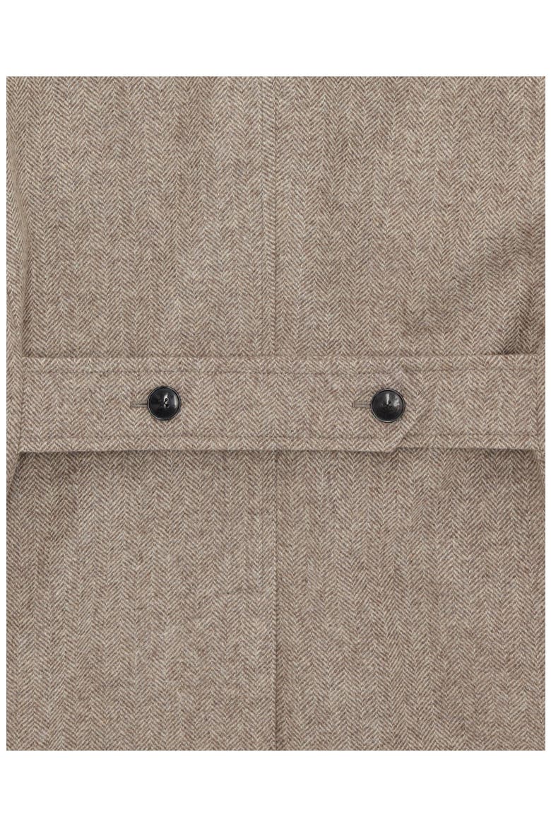 Double Breasted Bogart Coat, Alternate, color, Beige