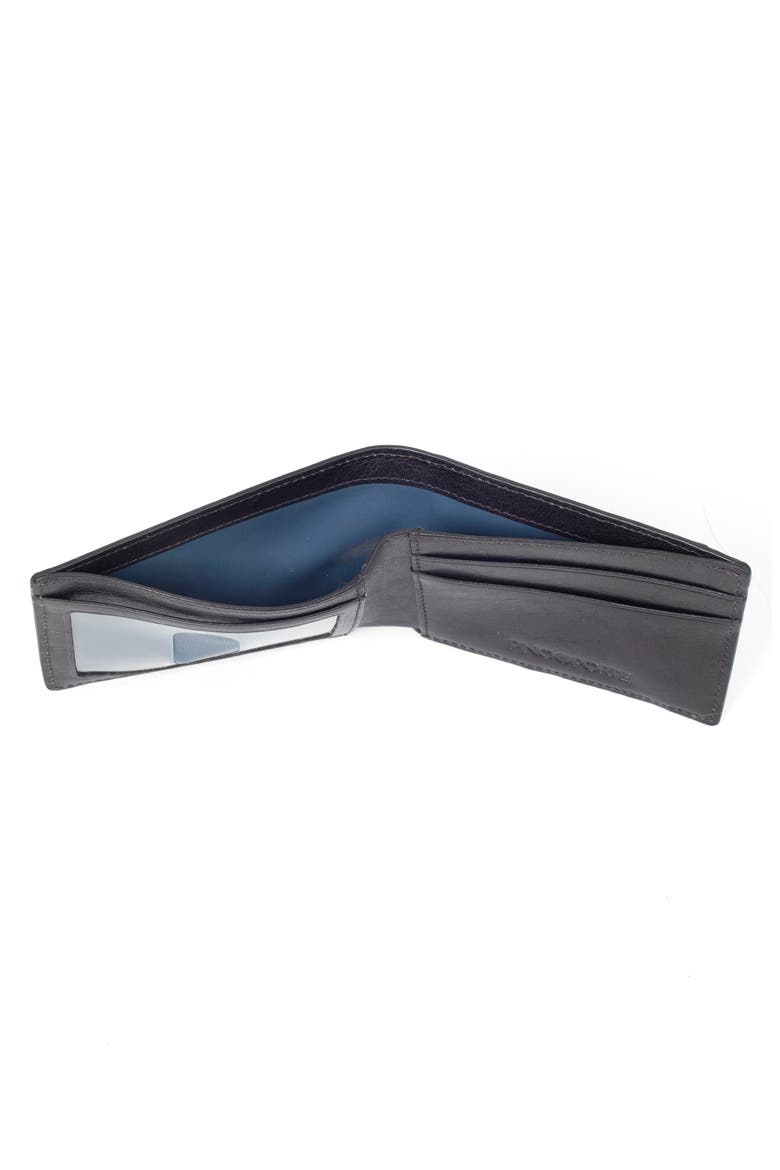 Brunello Leather Wallet, Alternate, color, BLACK