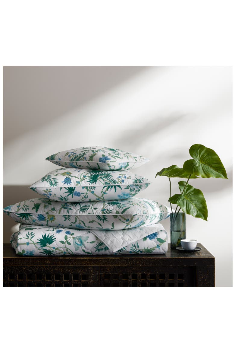 Palmyra 500 Thread Count Fitted Sheet, Alternate, color, EMERALD