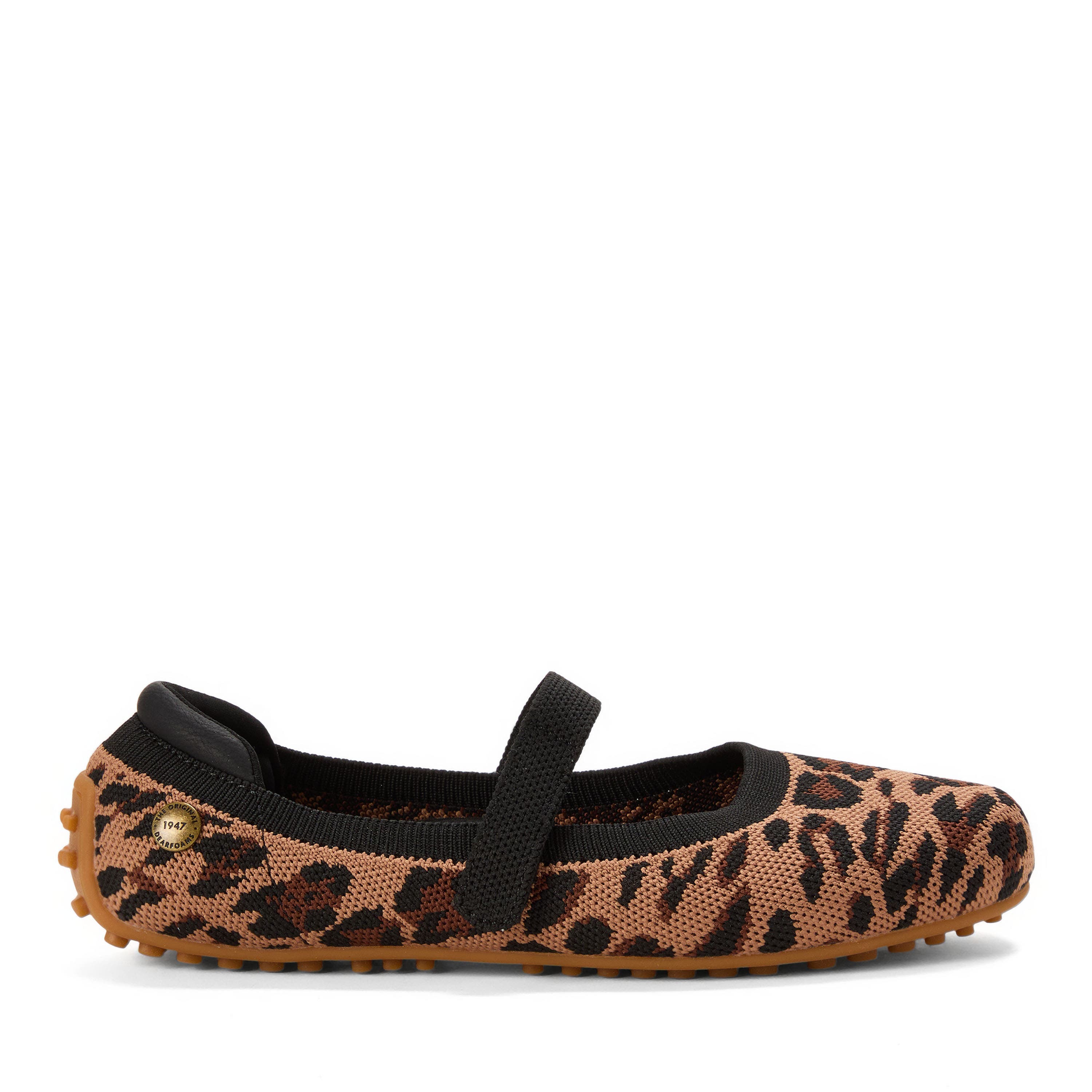 Haddy Sport Knit Flat, Alternate, color, LEOPARD