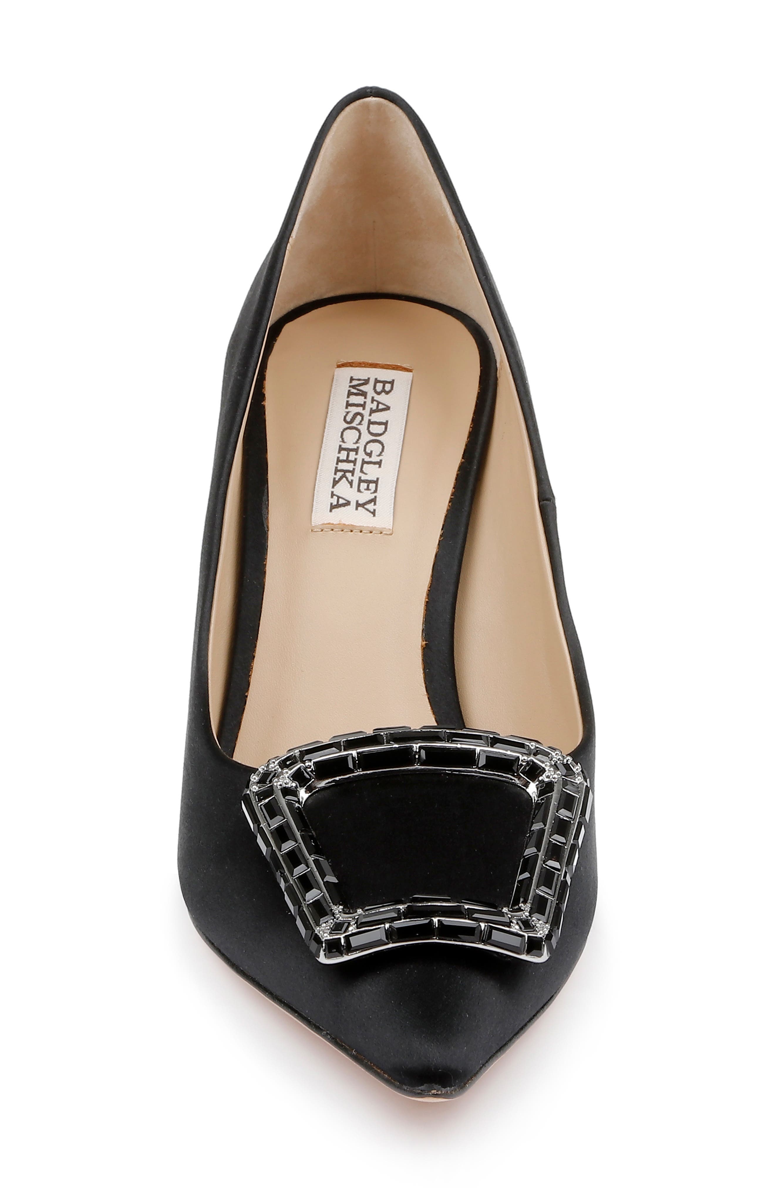 Badgley Mischka Collection Aubree Pointed Toe Pump, Alternate, color, 