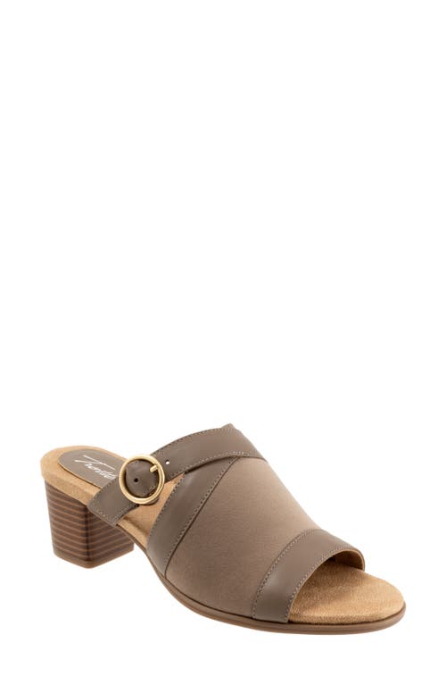 Trotters Mitzie Slide Sandal In Taupe