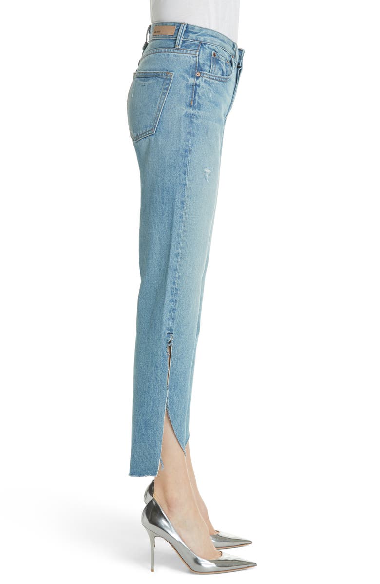 GRLFRND Maran Wide Leg Crop Jeans, Alternate, color,