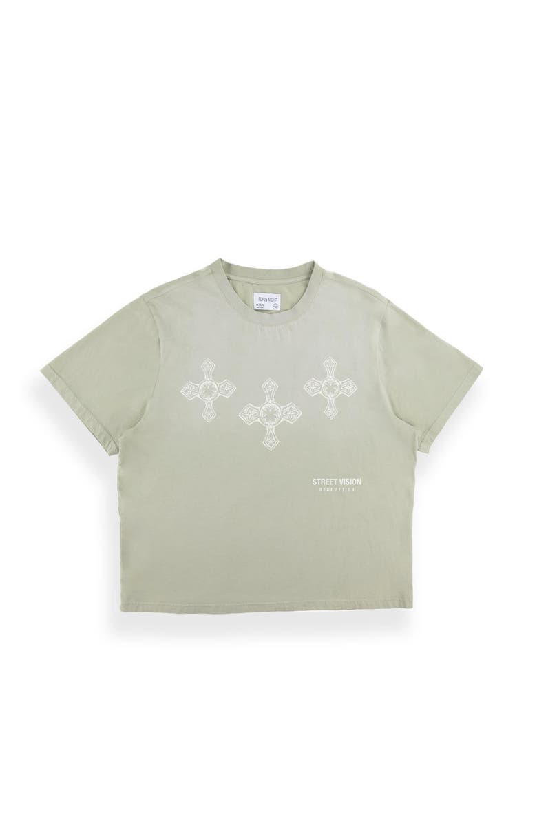 Fly By Night Zamora T-shirt, Main, color, Tea/ Street Vision