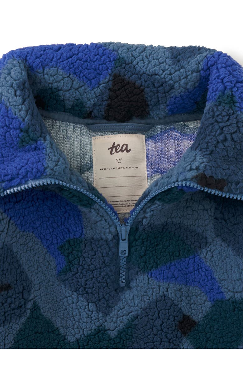 Tea Collection Teddy Fleece Pullover, Alternate, color,