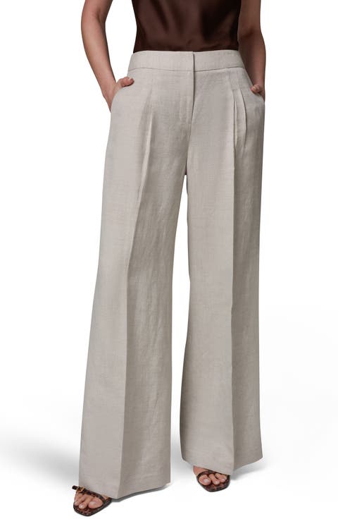 High Waist Wide Leg Pants