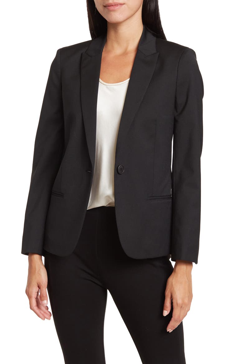 Vedy Strass Blazer, Main, color, NOIR