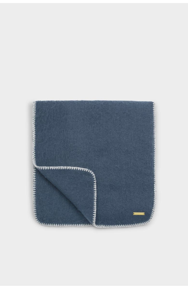 Katie Loxton Whipstitch Scarf in Navy, Main, color, Navy