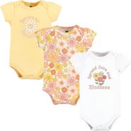 Hudson Baby Cotton Bodysuits 3-Pack