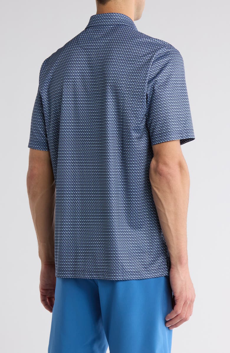 Greg Norman Flying Kites Performance Knit Polo, Alternate, color, Navy