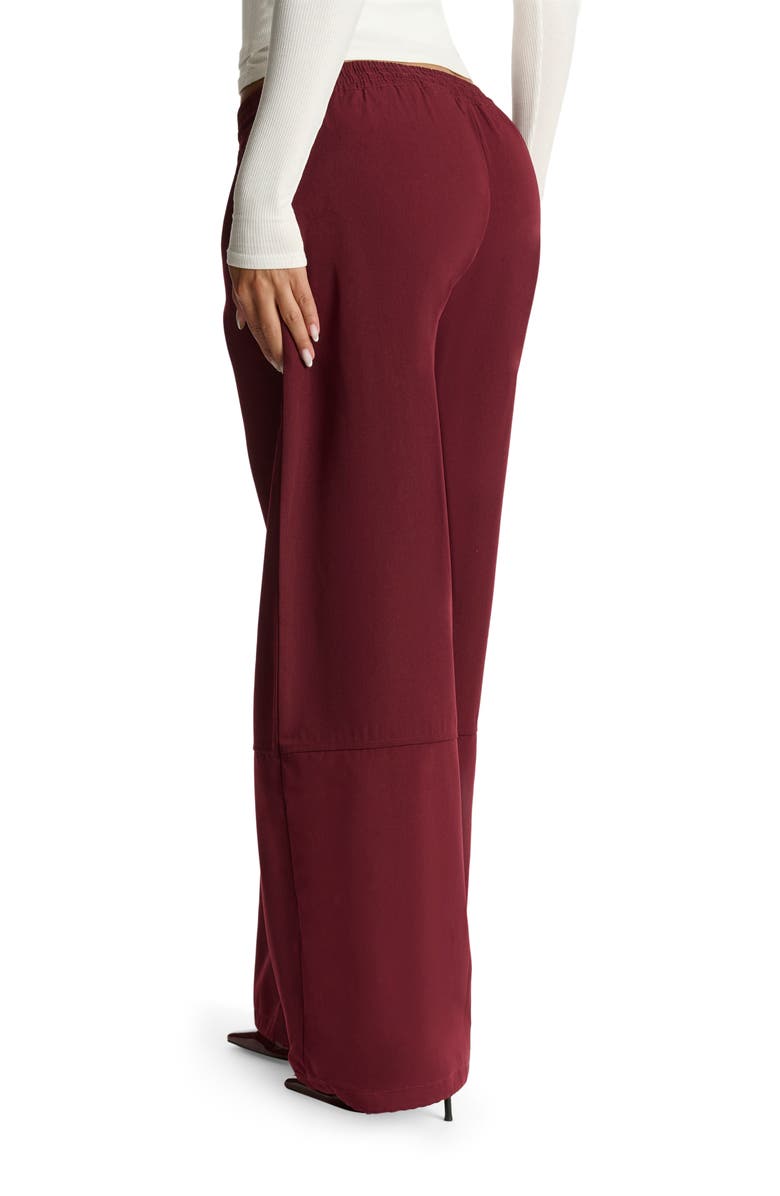 Naked Wardrobe Wide Leg Track Pants, Alternate, color,