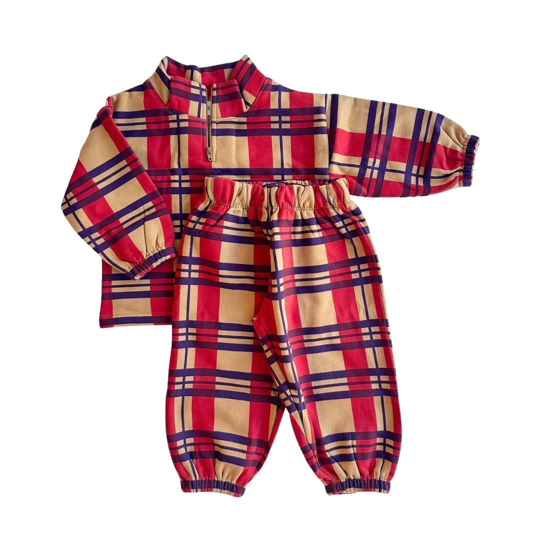 Mars Red Plaid