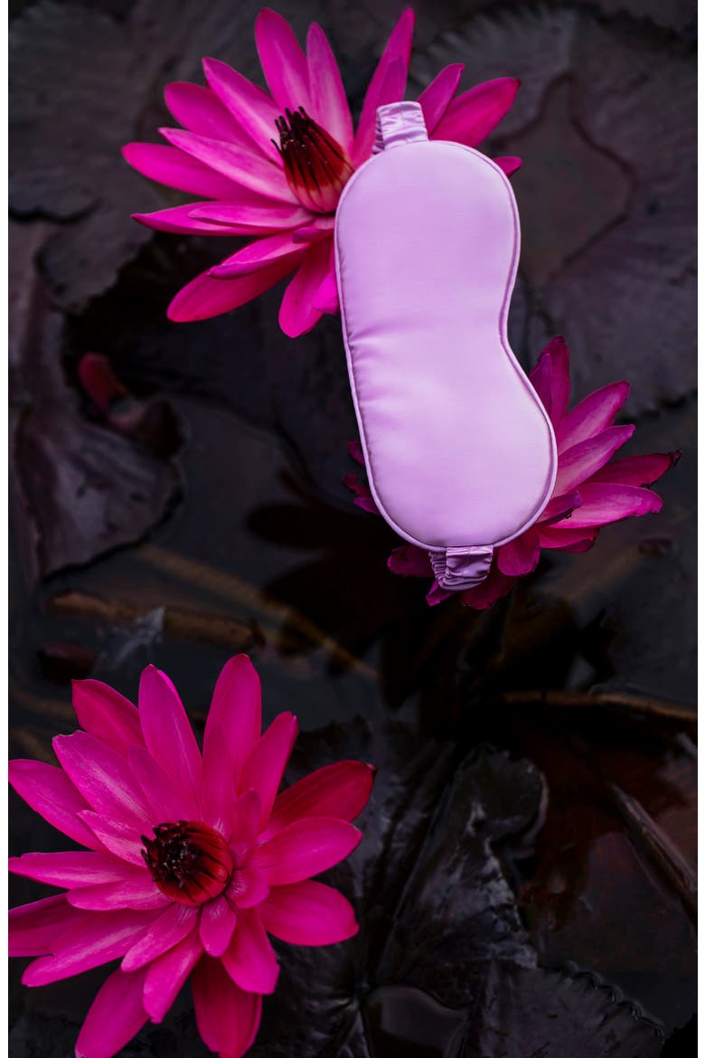 Silk Wildflower Pure Silk Contour Sleep Mask, Alternate, color, WILDFLOWER