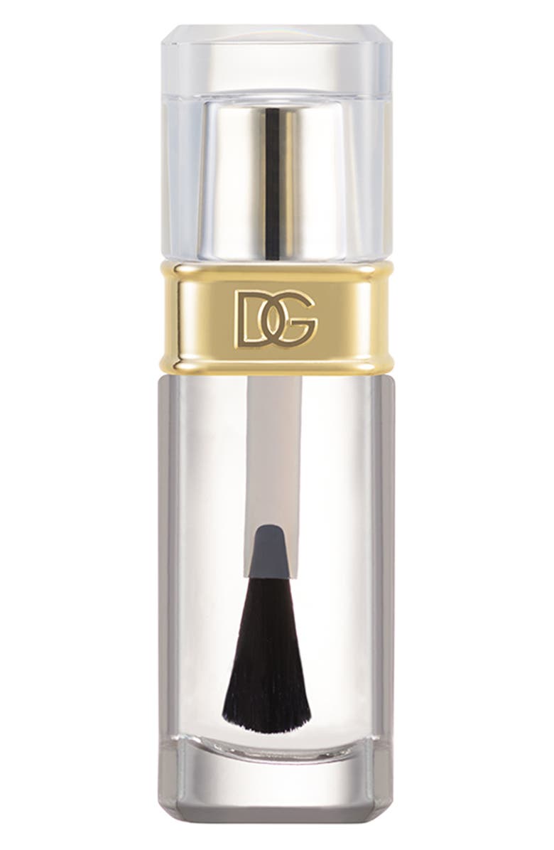 Dolce&Gabbana My Nail Gloss 3D Glossy Top Coat, Main, color, Clear