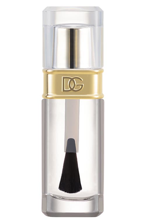 Dolce & Gabbana Dolce&gabbana My Nail Gloss 3d Glossy Top Coat In Transparent