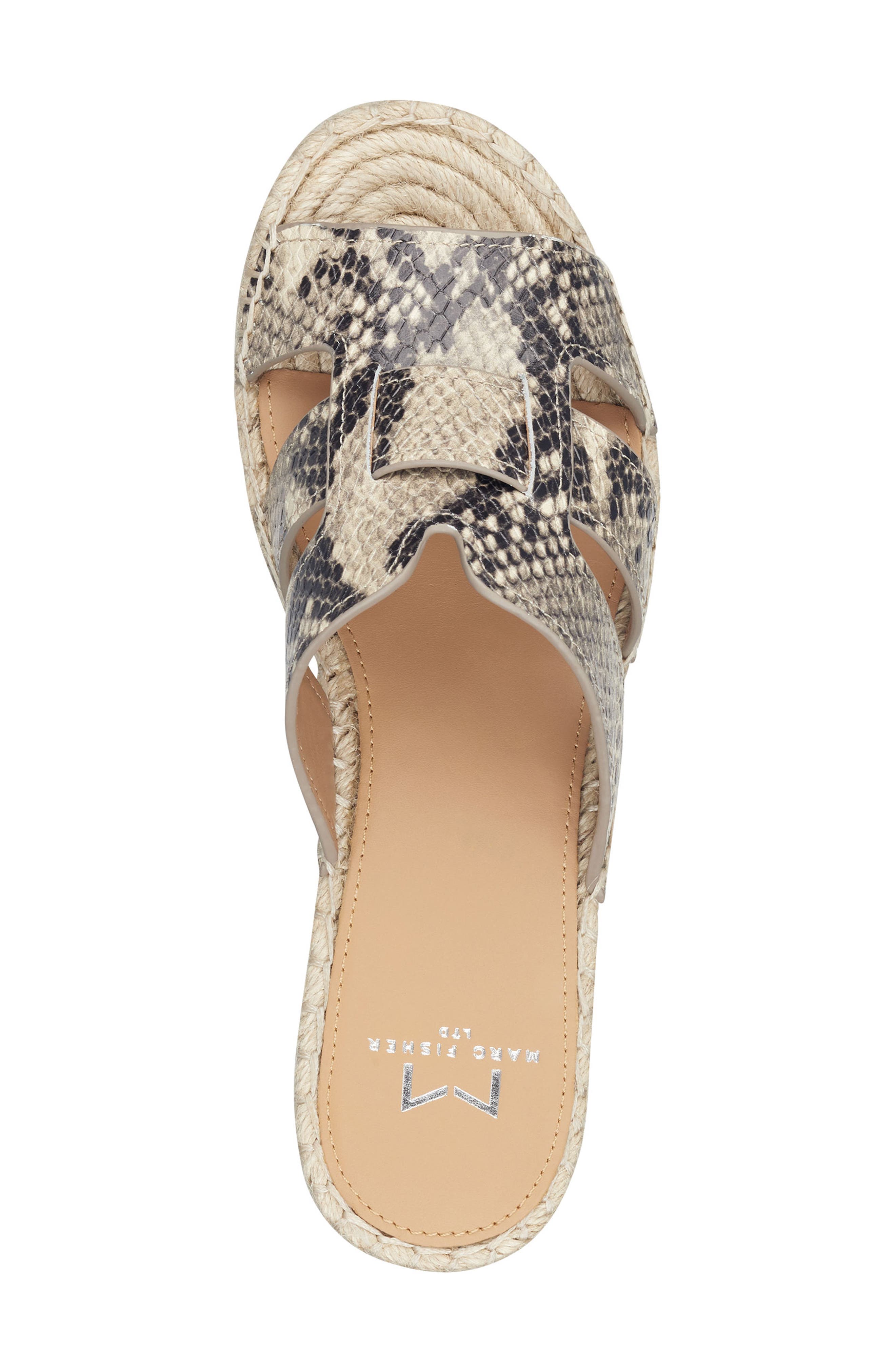 Robbyn Espadrille Wedge Sandal, Alternate, color, SNAKE EMBOSSED LEATHER